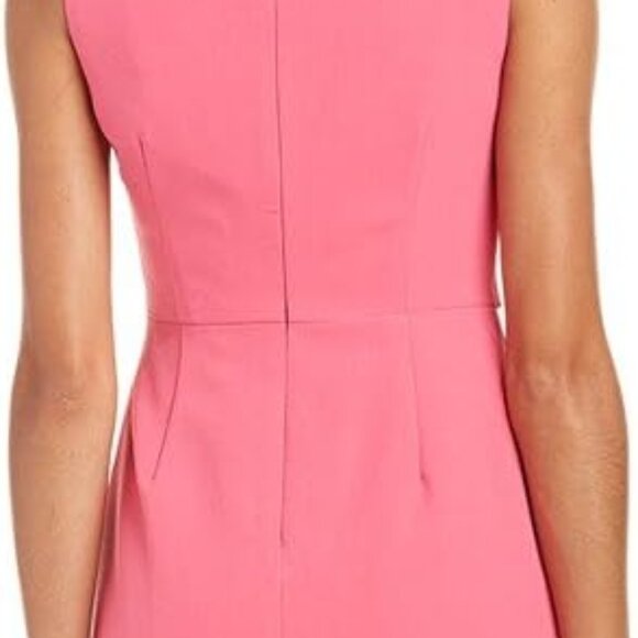 NWT Vibrant Fuchsia Adrianna Papell Dress (10) - Picture 3 of 11